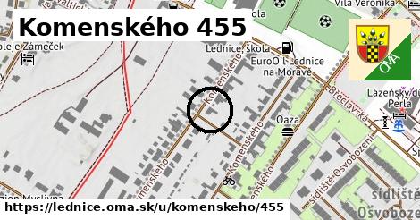 Komenského 455, Lednice