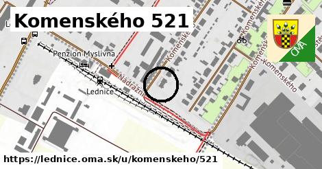 Komenského 521, Lednice