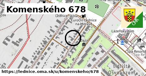 Komenského 678, Lednice