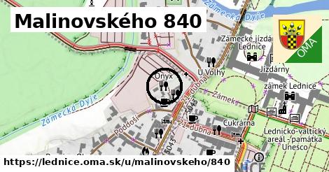 Malinovského 840, Lednice
