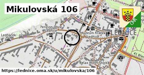 Mikulovská 106, Lednice