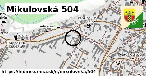 Mikulovská 504, Lednice