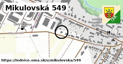 Mikulovská 549, Lednice