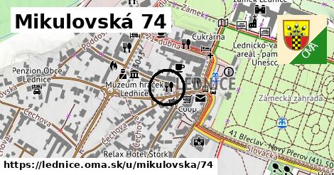 Mikulovská 74, Lednice