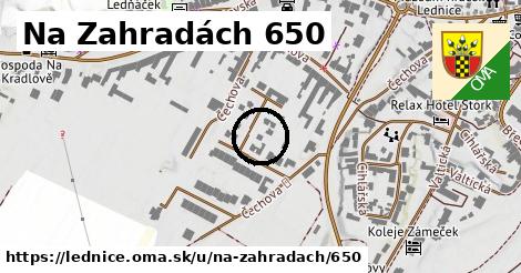 Na Zahradách 650, Lednice