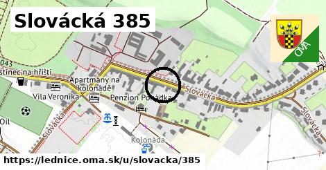 Slovácká 385, Lednice