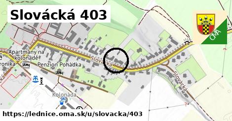 Slovácká 403, Lednice