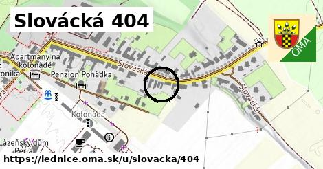 Slovácká 404, Lednice