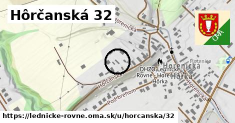 Hôrčanská 32, Lednické Rovne