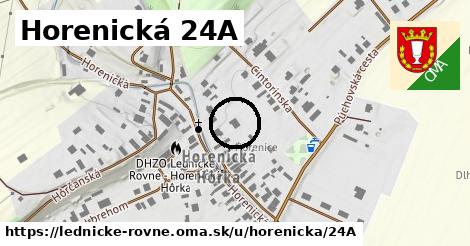 Horenická 24A, Lednické Rovne