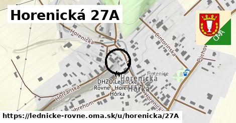 Horenická 27A, Lednické Rovne