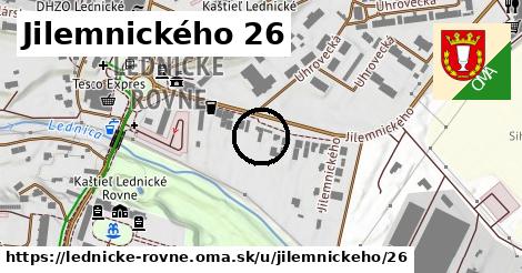 Jilemnického 26, Lednické Rovne