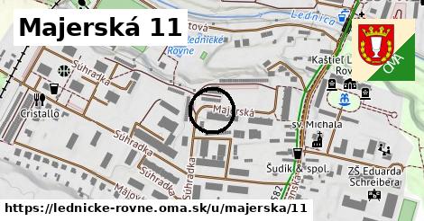 Majerská 11, Lednické Rovne