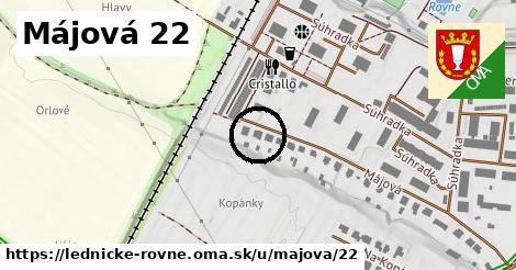 Májová 22, Lednické Rovne