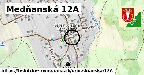 Medňanská 12A, Lednické Rovne