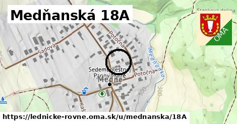 Medňanská 18A, Lednické Rovne
