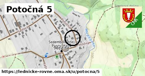 Potočná 5, Lednické Rovne