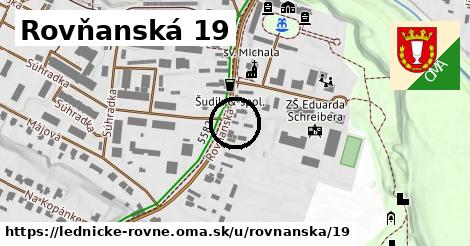 Rovňanská 19, Lednické Rovne