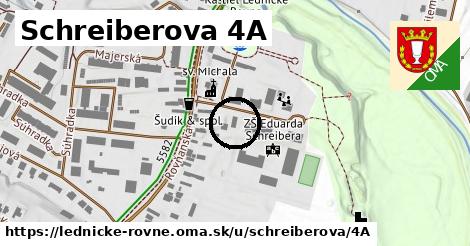 Schreiberova 4A, Lednické Rovne