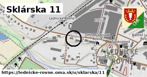 Sklárska 11, Lednické Rovne