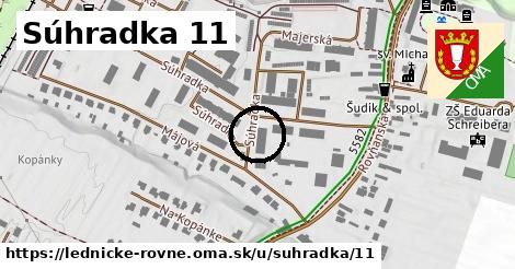 Súhradka 11, Lednické Rovne