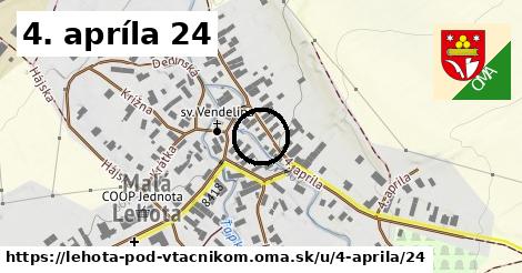 4. apríla 24, Lehota pod Vtáčnikom