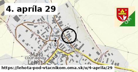 4. apríla 29, Lehota pod Vtáčnikom