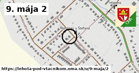 9. mája 2, Lehota pod Vtáčnikom