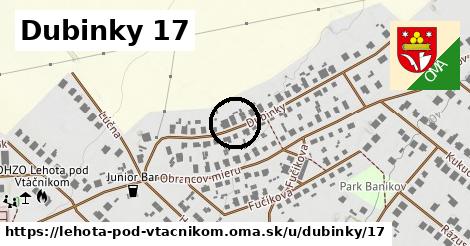 Dubinky 17, Lehota pod Vtáčnikom