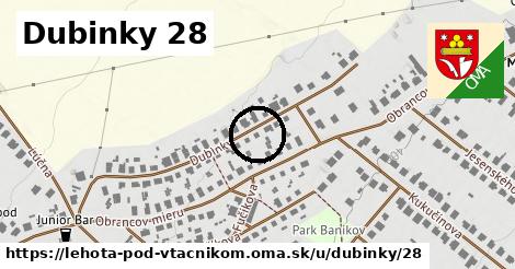 Dubinky 28, Lehota pod Vtáčnikom