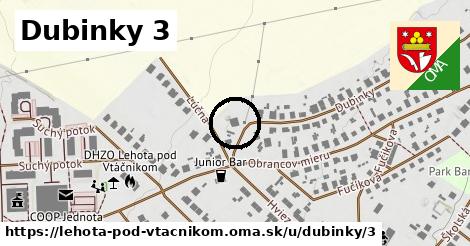 Dubinky 3, Lehota pod Vtáčnikom