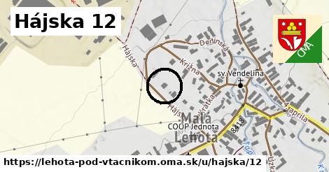 Hájska 12, Lehota pod Vtáčnikom
