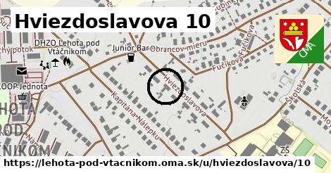 Hviezdoslavova 10, Lehota pod Vtáčnikom