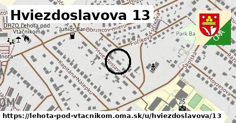 Hviezdoslavova 13, Lehota pod Vtáčnikom