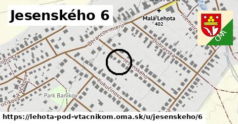 Jesenského 6, Lehota pod Vtáčnikom