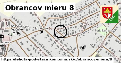 Obrancov mieru 8, Lehota pod Vtáčnikom