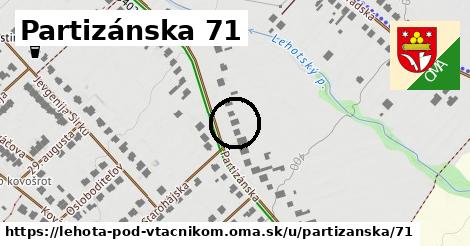 Partizánska 71, Lehota pod Vtáčnikom