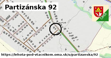 Partizánska 92, Lehota pod Vtáčnikom