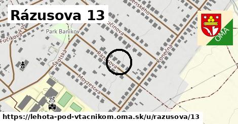 Rázusova 13, Lehota pod Vtáčnikom