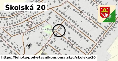 Školská 20, Lehota pod Vtáčnikom