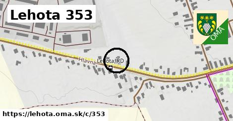 Lehota <span class="supisne">353</span>