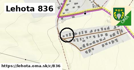 Lehota <span class="supisne">836</span>