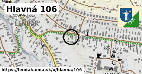 Hlavná 106, Lendak