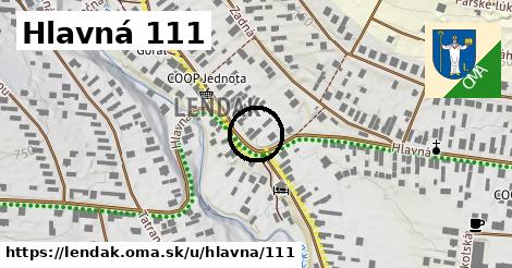 Hlavná 111, Lendak