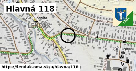 Hlavná 118, Lendak