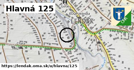 Hlavná 125, Lendak