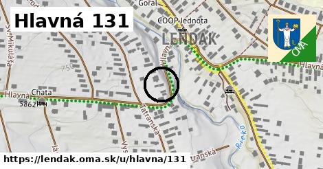 Hlavná 131, Lendak