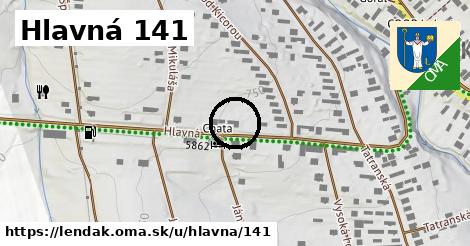 Hlavná 141, Lendak