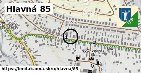 Hlavná 85, Lendak