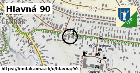 Hlavná 90, Lendak